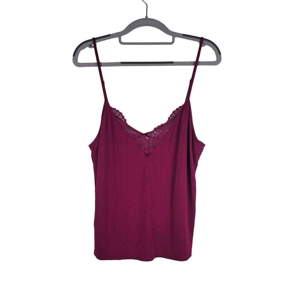 Victoria's Secret Bundle of 3 Black Red Pink Super Soft Tank Top's Large